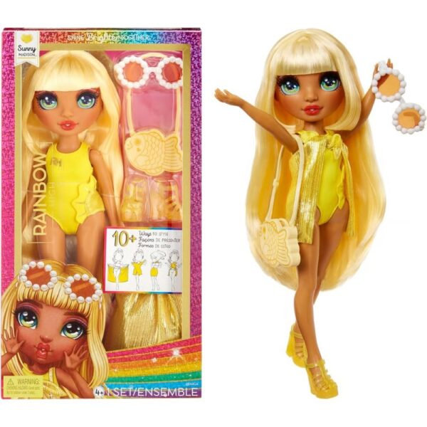 Muñeca Rainbow High Swim & Style Sunny Madison