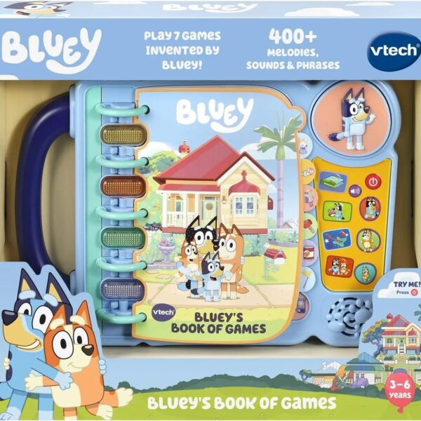 Libro Interactivo De Juegos Bluey Vtech
